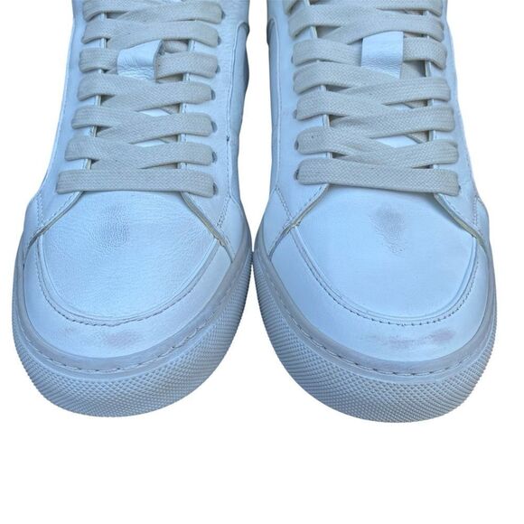 NWT New ZADIG & VOLTAIRE High Flash Distressed SHEARLING Sneakers 37 US(6.5-7) - Picture 8 of 14